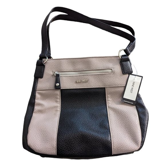 Nine West NWT Summer S'mores Handbag, black/grey - Picture 1 of 5